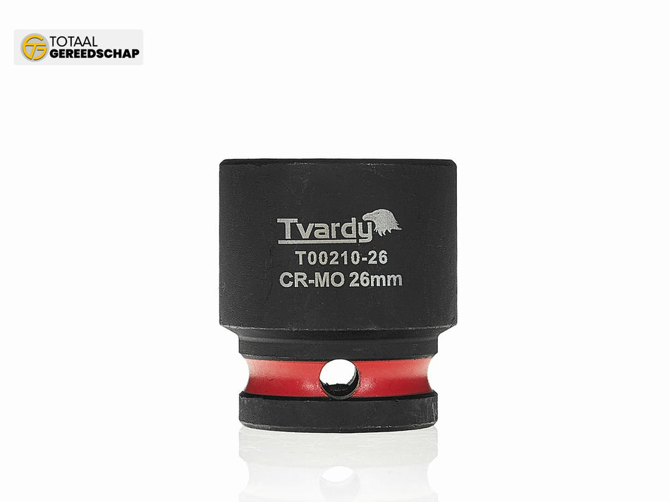 Impact socket  1/2" 6PT 26mm CR-MO