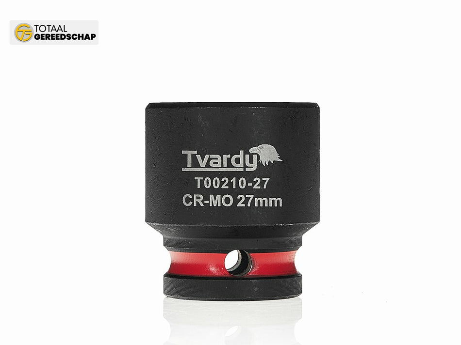 Impact socket  1/2" 6PT 27mm CR-MO