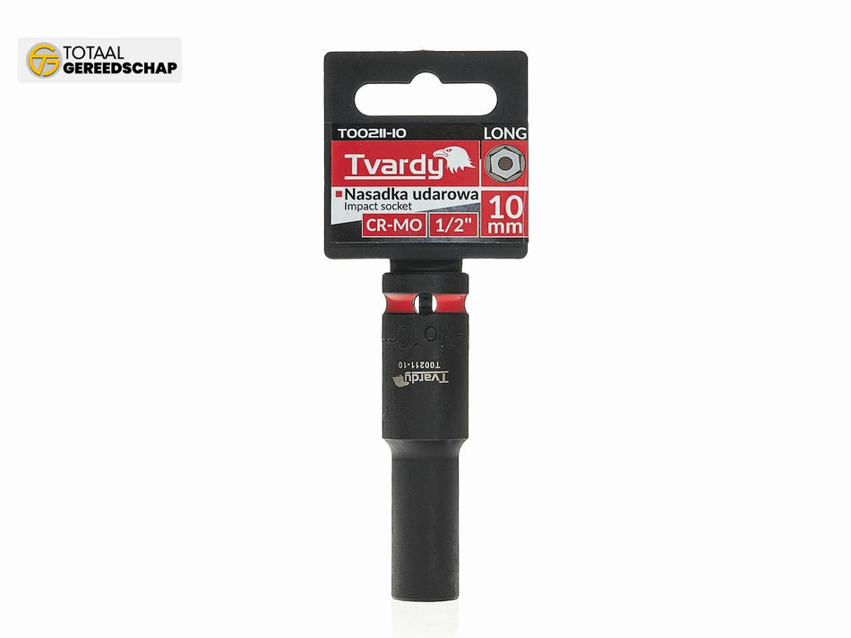 Deep impact socket  1/2" 6PT 10mm CR-MO