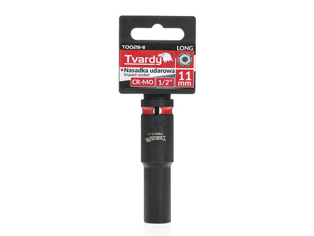 Sla-aandraaier lang 1/2" 6-kant 11mm CR-MO