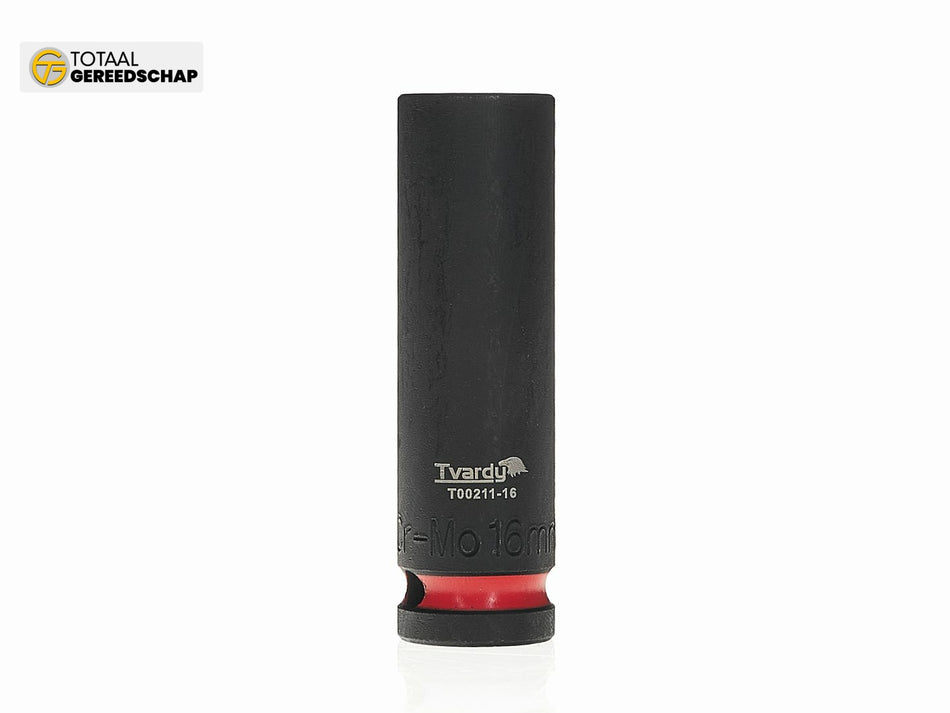 Deep impact socket  1/2" 6PT 16mm CR-MO
