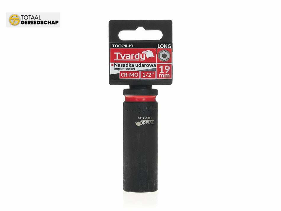 Deep impact socket  1/2" 6PT 19mm CR-MO