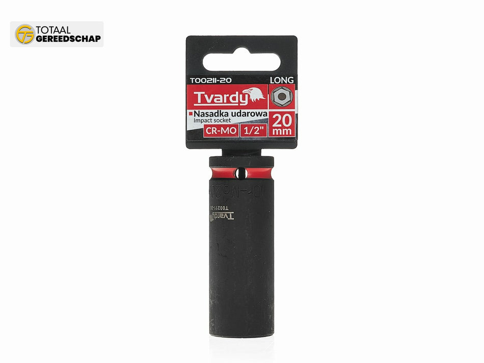 Deep impact socket  1/2" 6PT 20mm CR-MO