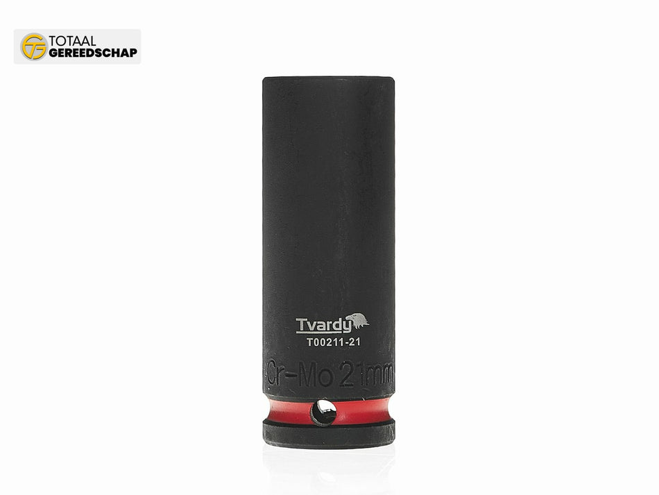 Deep impact socket  1/2" 6PT 21mm CR-MO
