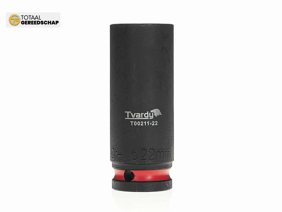 Deep impact socket  1/2" 6PT 22mm CR-MO
