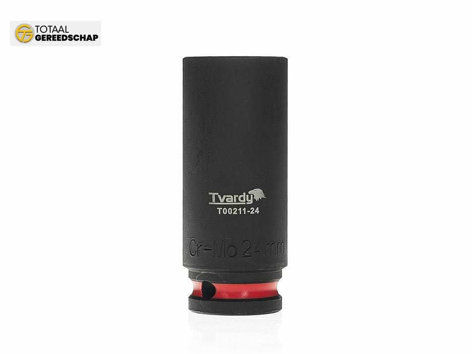 Deep impact socket  1/2" 6PT 24mm CR-MO