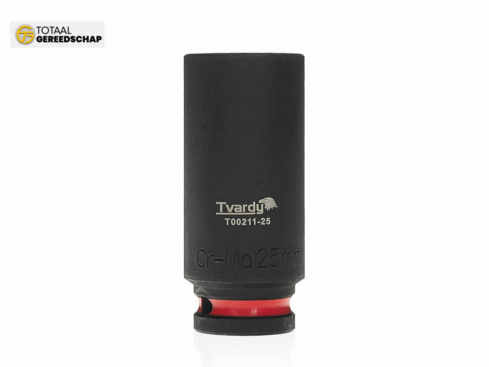 Deep impact socket  1/2" 6PT 25mm CR-MO