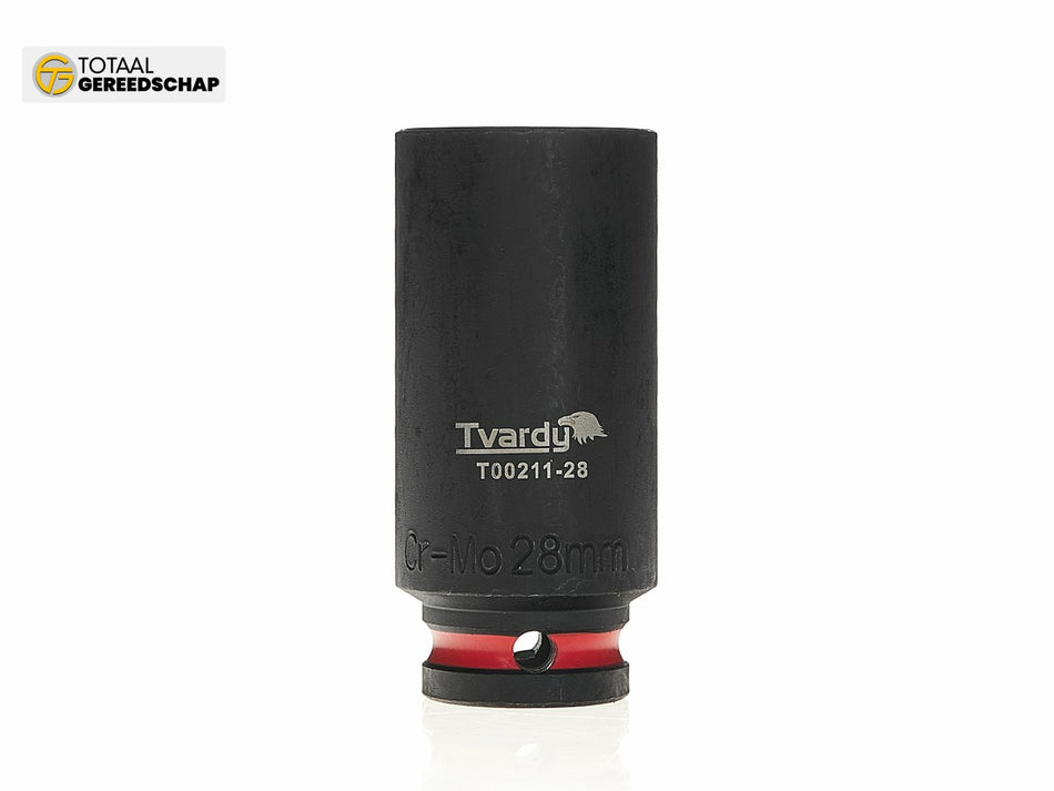 Deep impact socket  1/2" 6PT 28mm CR-MO