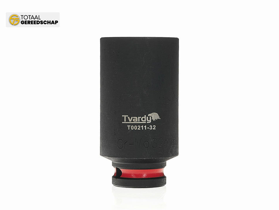 Deep impact socket  1/2" 6PT 32mm CR-MO