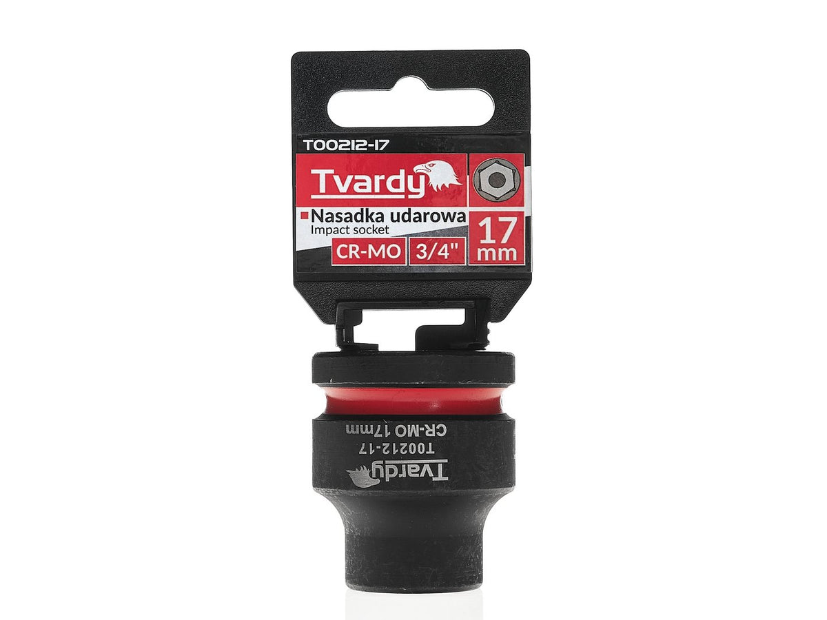 Slagsok 3/4" 6-kant 17mm CR-MO