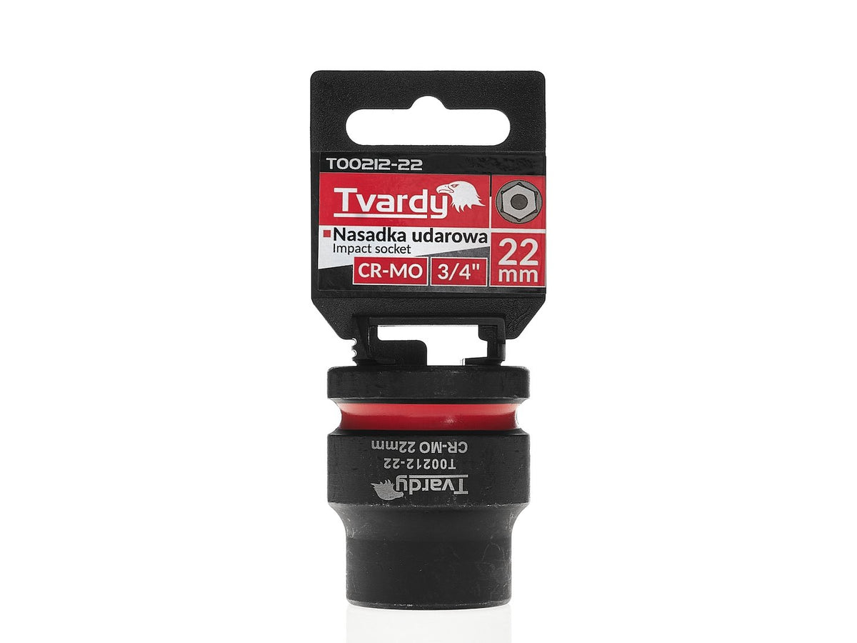 Slagdop 3/4" 6-kant 22mm CR-MO