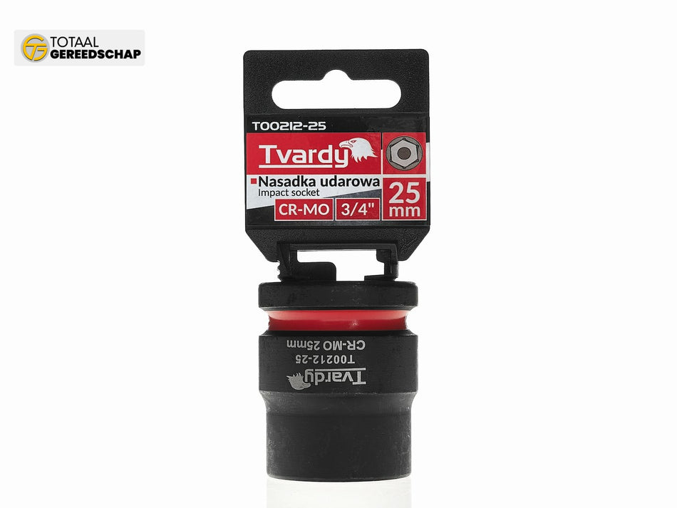 Impact socket  3/4" 6PT 25mm CR-MO