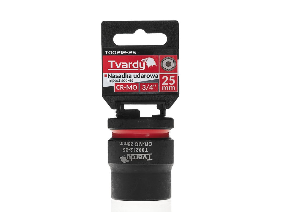 Slagdop 3/4" 6-kant 25mm CR-MO