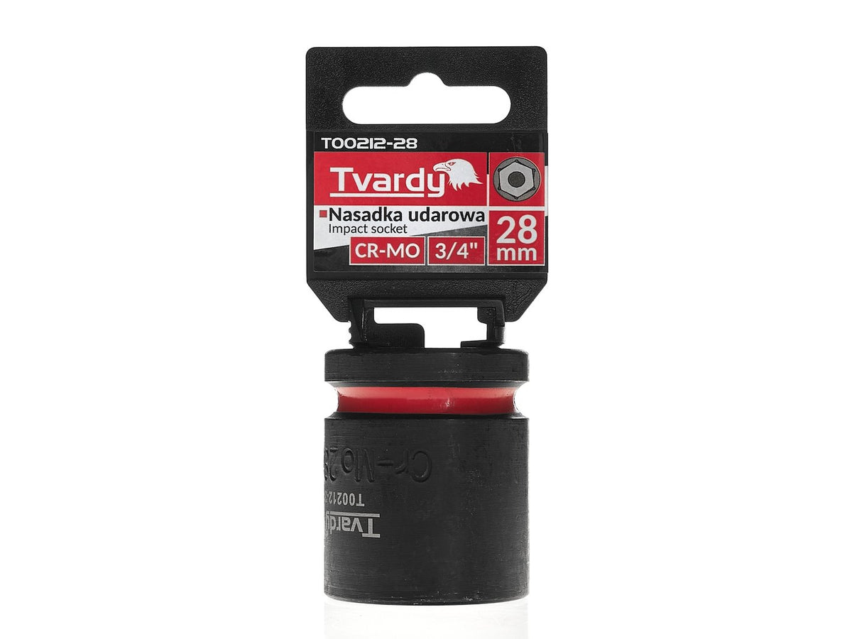Slagdop 3/4" 6-kant 28mm CR-MO