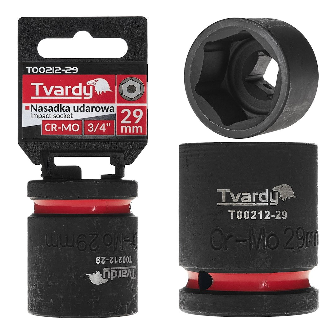 Slagdop 3/4" 6-kant 29mm CR-MO