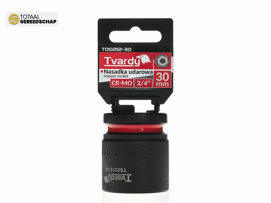Impact socket  3/4" 6PT 30mm CR-MO