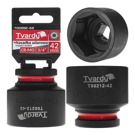 Krachtdop 3/4" 6-kant 42mm CR-MO