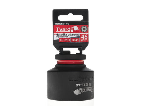 Krachtdop 3/4" 6-kant 46mm CR-MO