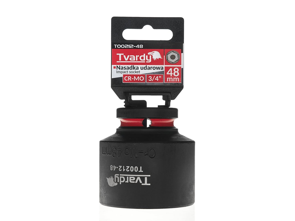 Krachtdop 3/4" 6-kant 48mm CR-MO