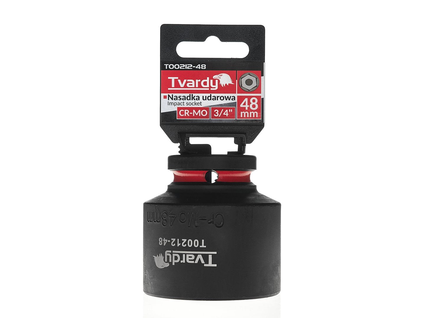 Krachtdop 3/4" 6-kant 48mm CR-MO