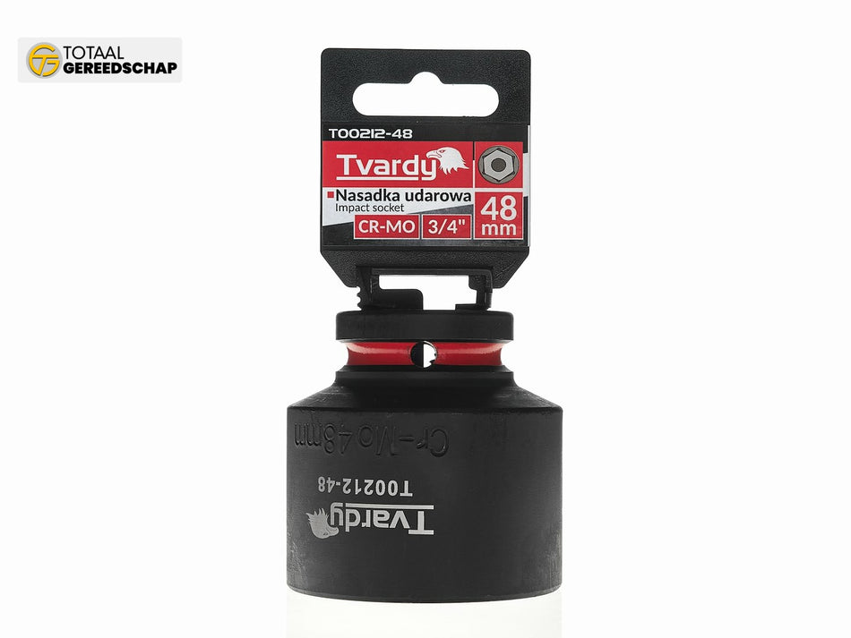 Impact socket  3/4" 6PT 48mm CR-MO