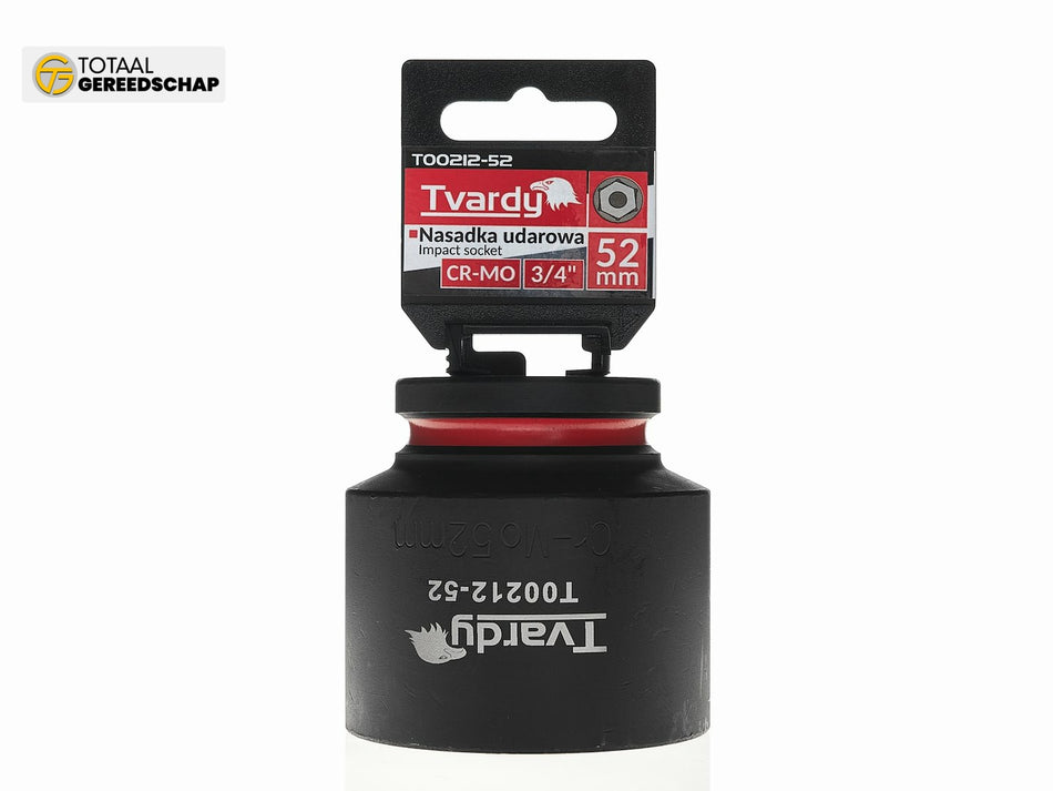 Impact socket  3/4" 6PT 52mm CR-MO