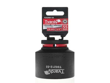 Krachtdop 3/4" 6-kant 55mm CR-MO