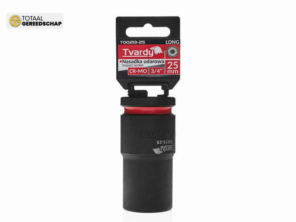 Deep impact socket  3/4" 6PT 25mm CR-MO
