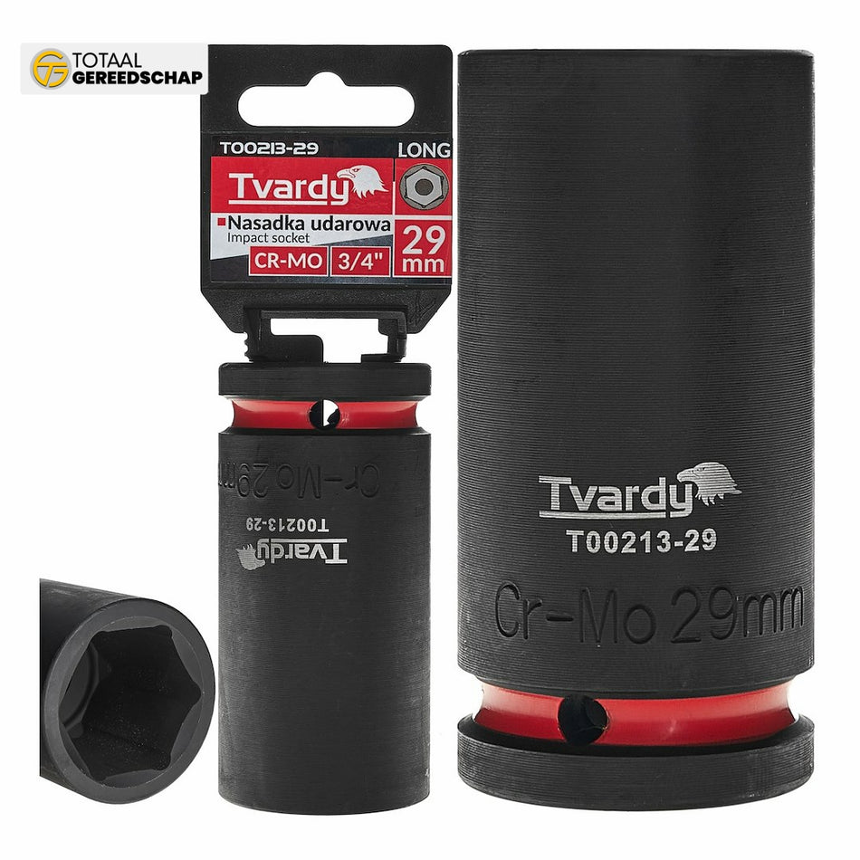 Deep impact socket  3/4" 6PT 29mm CR-MO