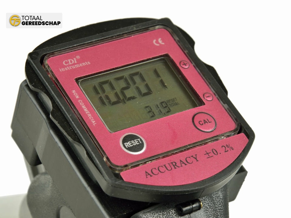 Fuel Nozzle With LCD Digital Flow Meter