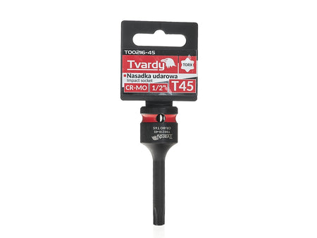 Slagsok TORX 1/2" T45 CR-MO