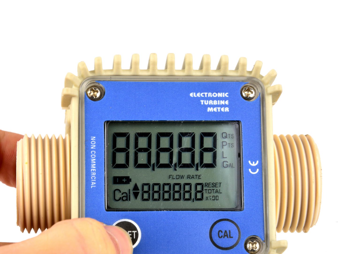 Digitale meter voor dieselpomp
