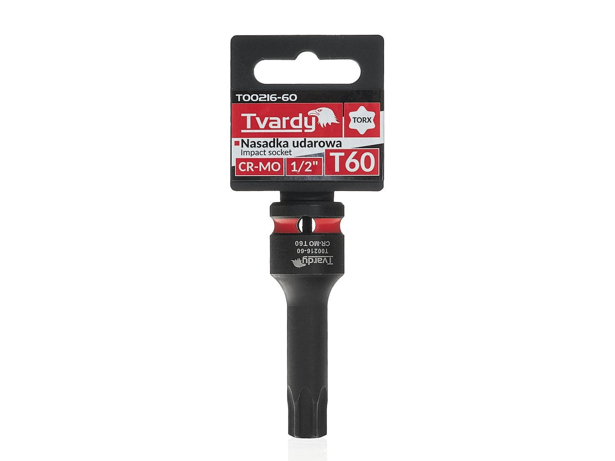 Slagsok TORX 1/2" T60 CR-MO