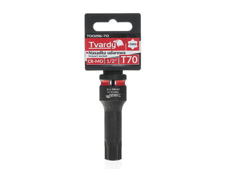 Slagsok TORX 1/2" T70 CR-MO