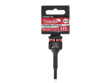 Slagsok 1/2" INBUS H5 CR-MO