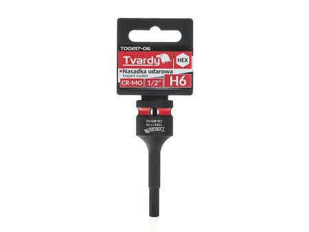 Slagdop HEX 1/2" H6 CR-MO