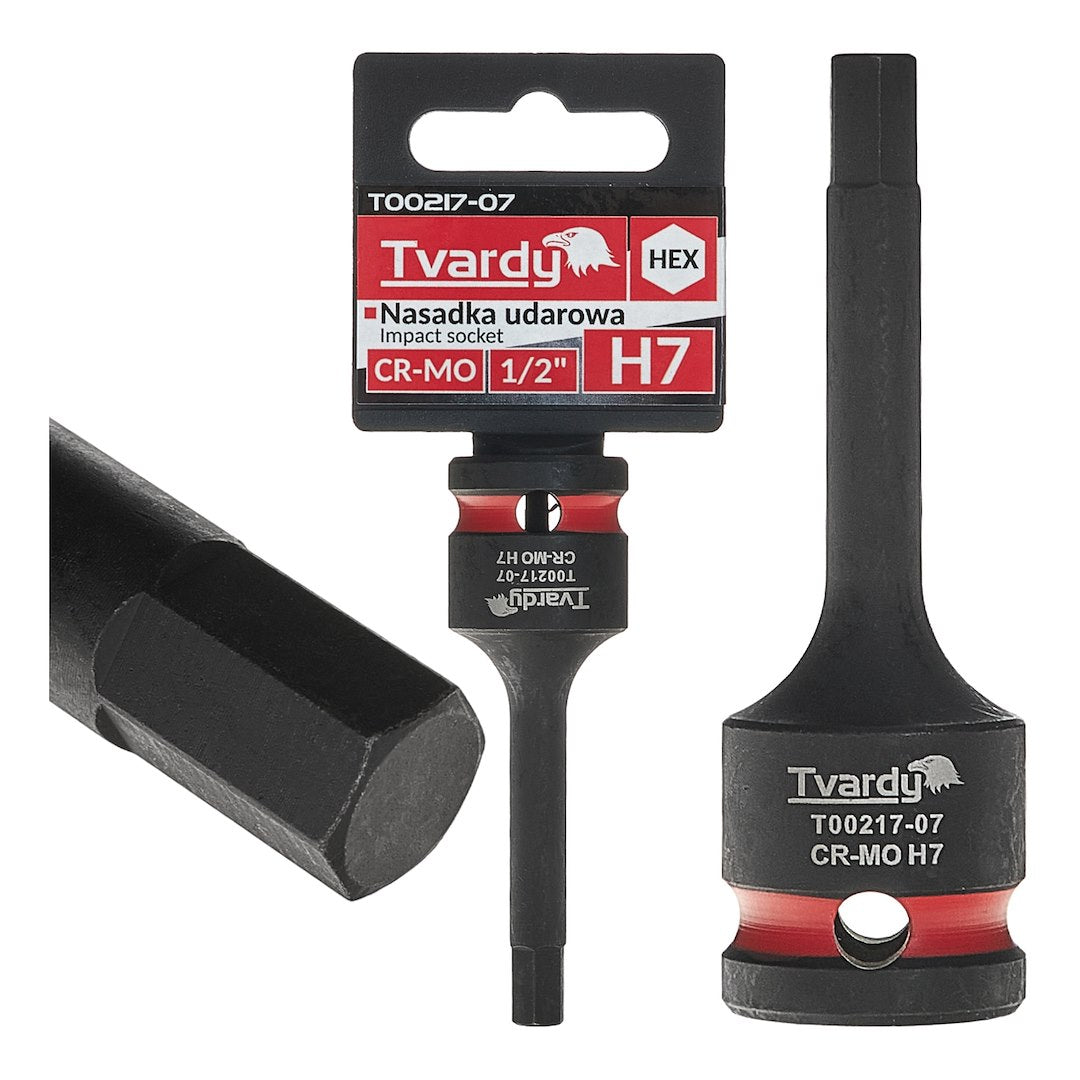 Slagdop HEX 1/2" H7 CR-MO