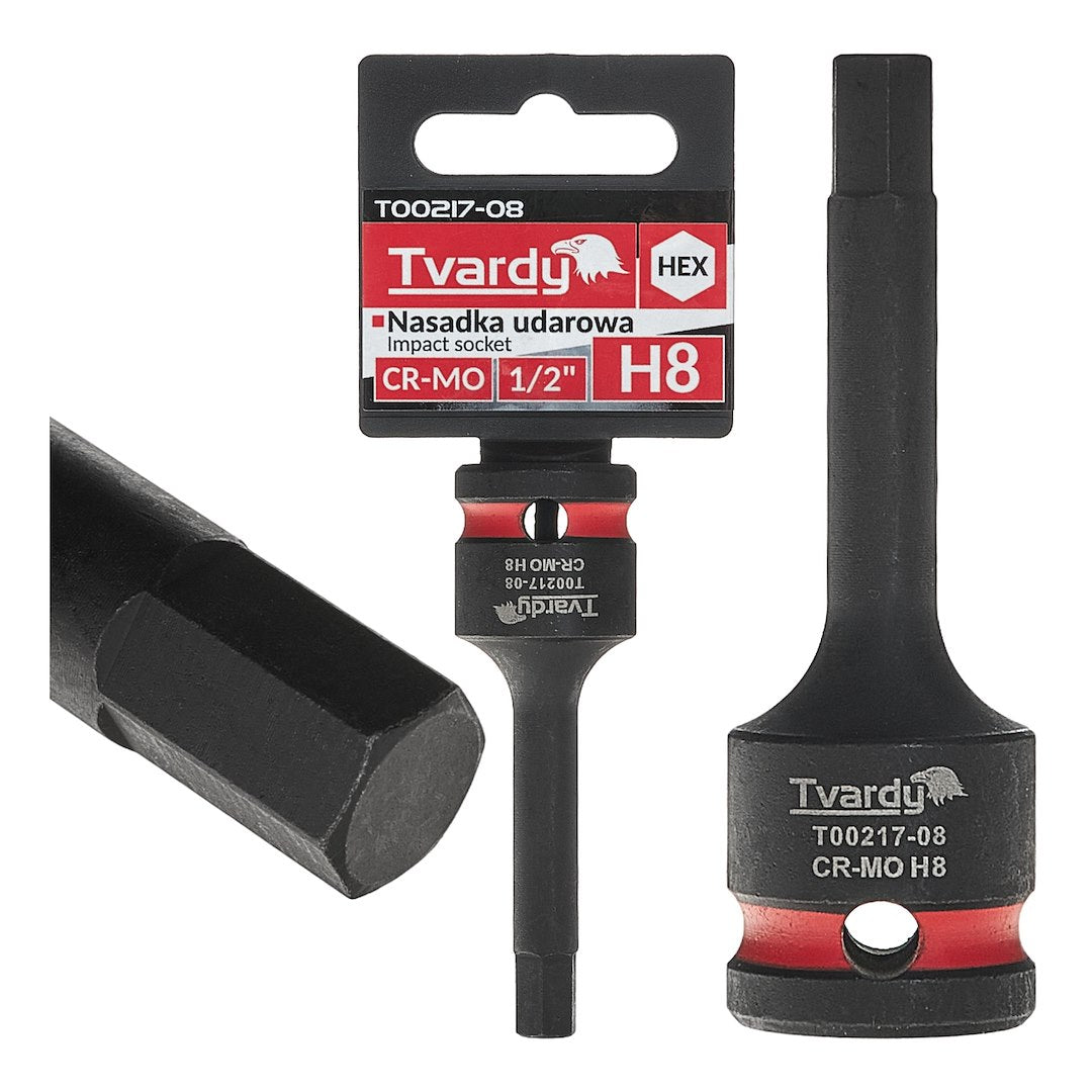 Slagdop HEX 1/2" H8 CR-MO