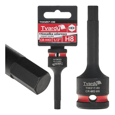 Slagdop HEX 1/2" H8 CR-MO