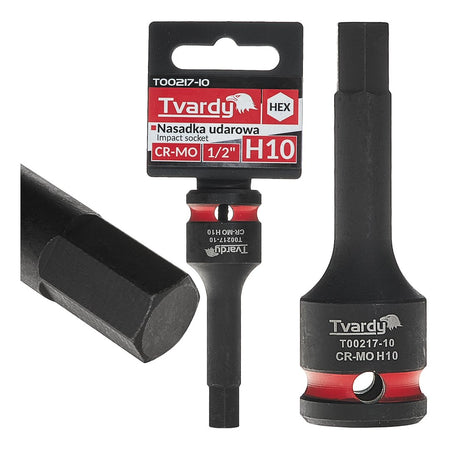 Slagdop HEX 1/2" H10 CR-MO