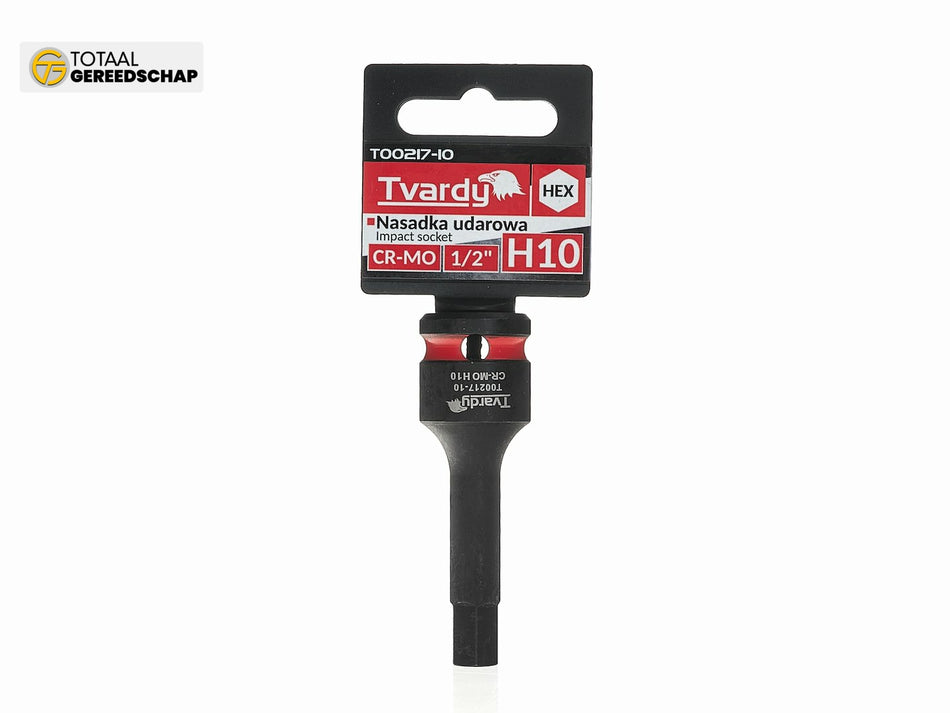 HEX impact socket 1/2" H10 CR-MO