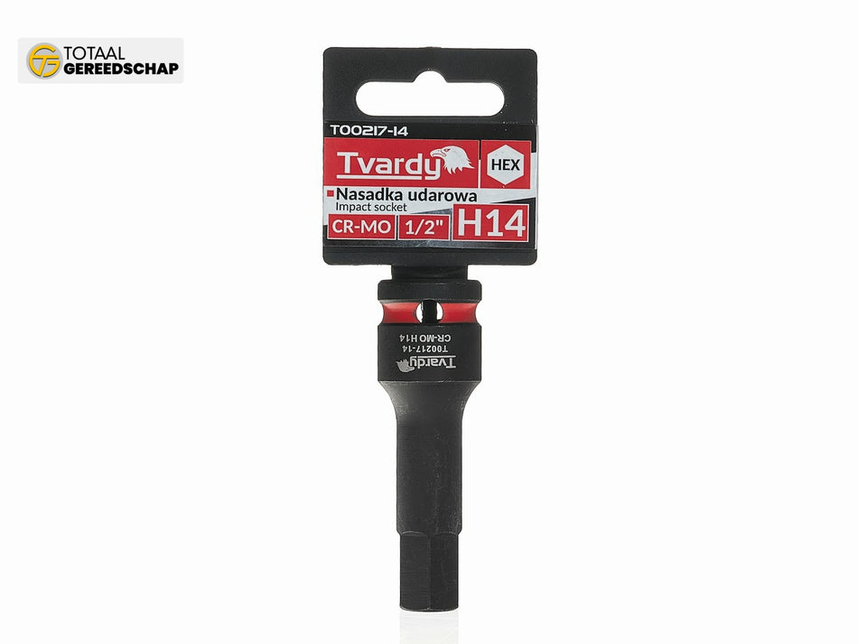 HEX impact socket 1/2" H14 CR-MO