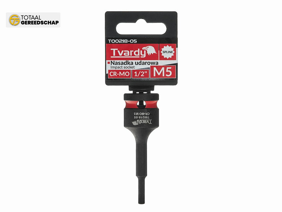 SPLINE impact socket 1/2" M5 CR-MO