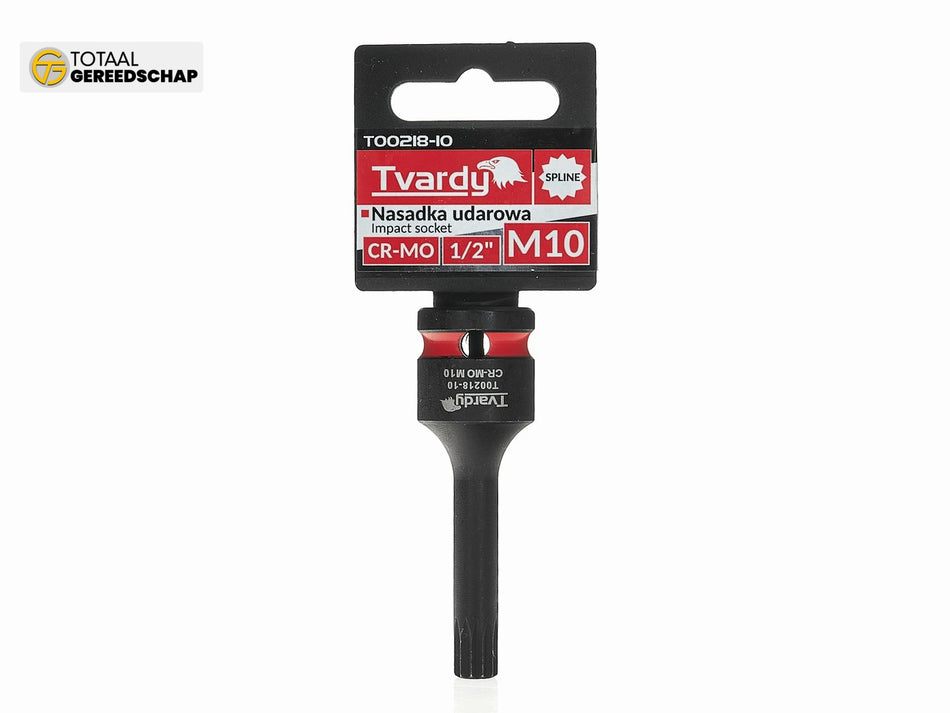 SPLINE impact socket 1/2" M10 CR-MO