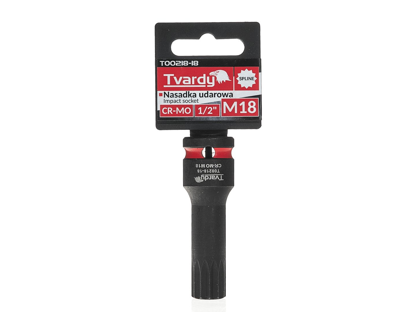 Sla-tandhouder SPLINE 1/2" M18 CR-MO