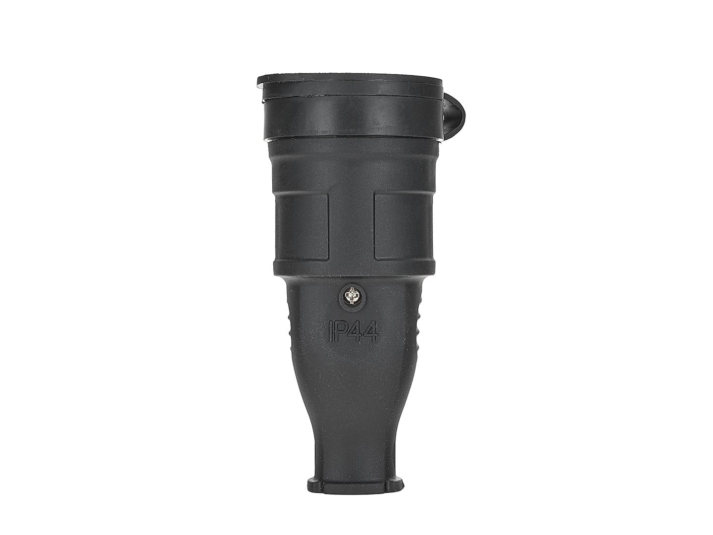 Rubberen stopcontact met klep 16A IP44