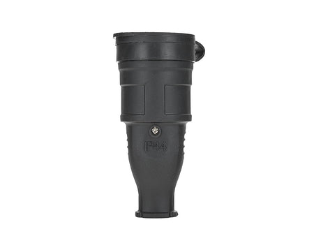 Rubberen stopcontact met klep 16A IP44