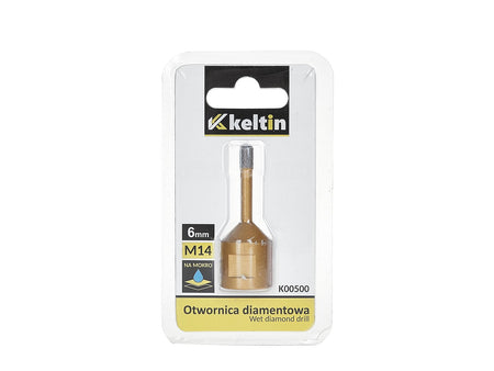 Diamantgatboor voor gres 6mm M14