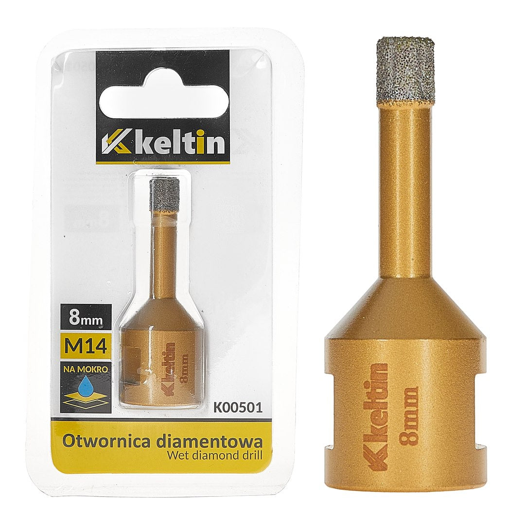 Diamantgatboor voor gres 8mm M14