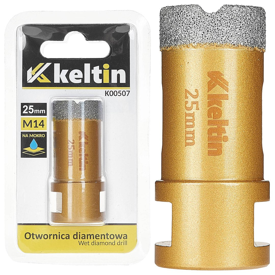 Diamantboren voor gres 25mm M14